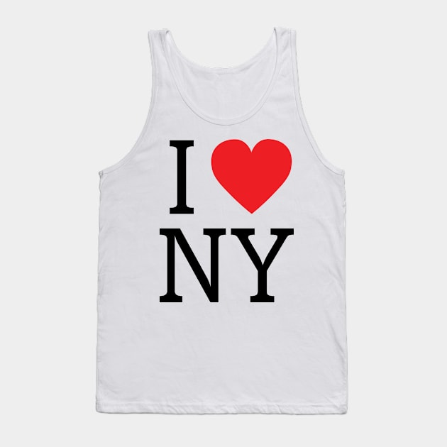 I Love New York Tank Top by BlazeSavings